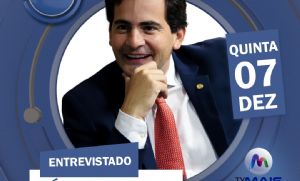 Fabio Garcia  o entrevistado do Roda de Entrevista desta quinta (Crédito: TV Mais)