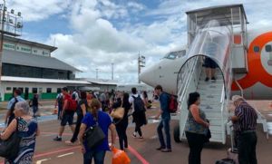 Aeroporto em Sinop tem mais de 25,8 mil passageiros em um ms e aumento de 16% (Crédito: Reproduo)