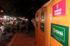 Prefeitura entrega kits de banheiros qumicos para as 51 feiras livres da Capital