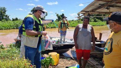 Justia e Sesc doam alimentos no Pantanal