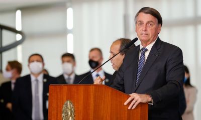Bolsonaro pede que pases ajudem a combater comrcio ilegal de madeira