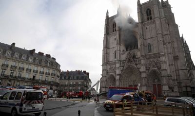 Refugiado que trabalhava em Nantes confessou ter iniciado incndio