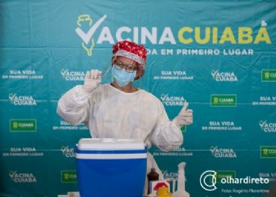 Cuiab inicia vacinao de idosos na faixa de 60 a 64 anos nesta quinta-feira; veja detalhes