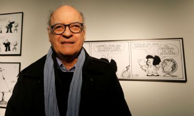 Cartunista argentino e criador da Mafalda, Quino morre aos 88 anos
