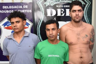 Polcia Civil recaptura trs fugitivos da Mata Grande em Rondonpolis