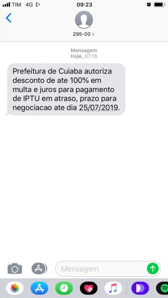 Prefeitura de Cuiab esclarece sobre Fake News de desconto concedido de IPTU