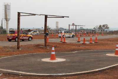 ​Detran-MT inaugura pista de testes no bairro Chapu do Sol em Vrzea Grande