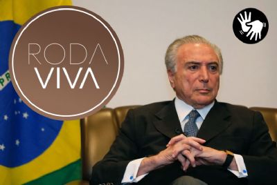 Ex-presidente Michel Temer participa do Roda Viva na segunda-feira (16/9)