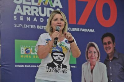 ​TRE reprova contas de campanha da senadora Selma Arruda e suplentes