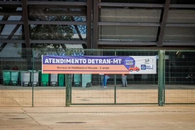 Atendimento do Detran-MT na Arena Pantanal ser suspenso nesta sexta-feira (09)  tarde