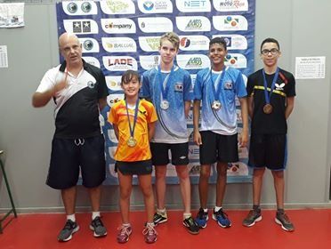 Mesa-tenistas de Sinop conquistam medalhas em campeonato na capital