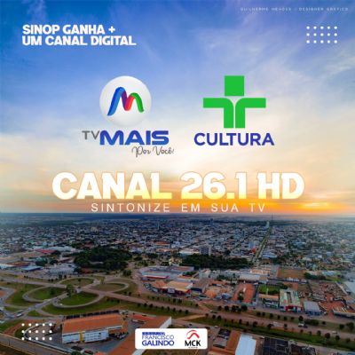 Programao da TV Cultura chega em Sinop pelo canal 26.1