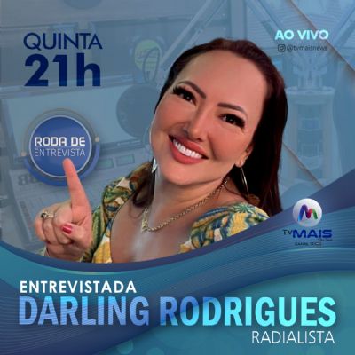 Roda de Entrevista recebe Darling Rodrigues, radialista da rdio Gazeta FM; veja bancada desta quinta