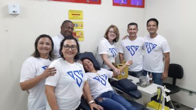 Ex-alunos do So Gonalo se unem para doao de sangue em Cuiab