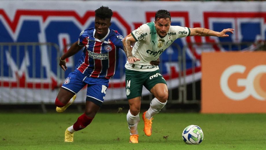 Brasileirão: como foram os últimos jogos entre Palmeiras e Bahia?