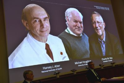 Nobel de Medicina vai para os descobridores do vrus da hepatite C