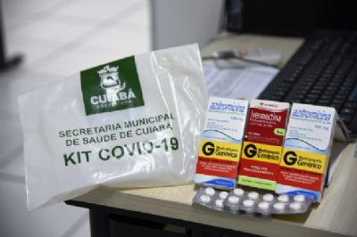 Prefeitura j distribuiu 2.700 kits Covid para tratamento precoce do coronavrus