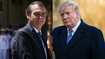 No 3 dia da visita aos EUA, Bolsonaro ser recebido por Trump na Casa Branca