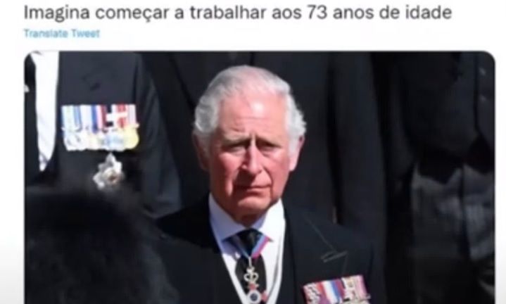 Charles III rende memes aps se tornar o monarca mais velho a iniciar um reinado