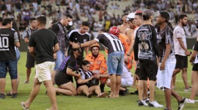 Em jogo marcado por violncia, Antnio Oliveira, do Cuiab, declara: 'No tem espao para isso no futebol'