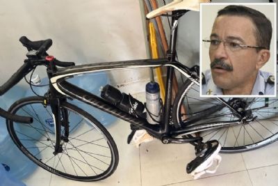 Ex-comandante da PM de MT sofre acidente grave com bicicleta