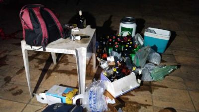GM e PM fecham festa clandestina em Clube de VG com menores e bebidas alcolicas