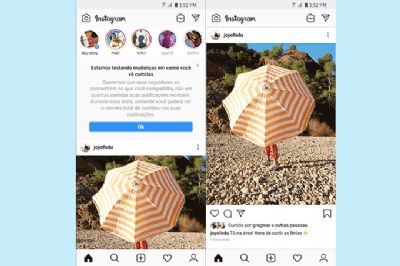 Instagram comear teste para ocultar likes no Brasil