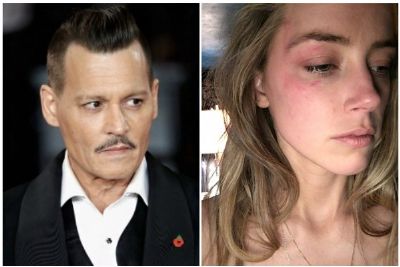 Johnny Depp admite, durante julgamento, ter dado 'cabeada' na ex-esposa Amber Heard
