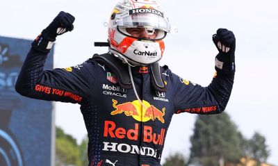 Verstappen vence catico GP de mola, mas Hamilton continua na frente