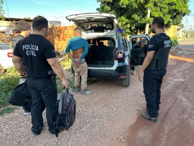 Operao da Polcia Civil realiza buscas em Cuiab contra investigados por violncia contra a mulher