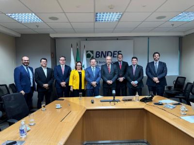​Governador busca financiamento do BNDES para acelerar obras de duplicao da BR-163