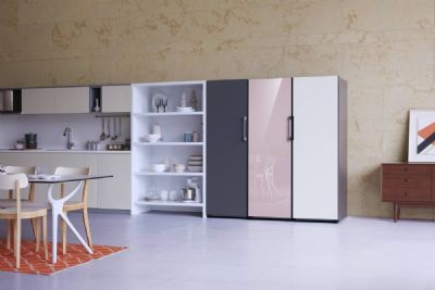 Samsung anuncia geladeira que pode ser 'escondida' no ambiente