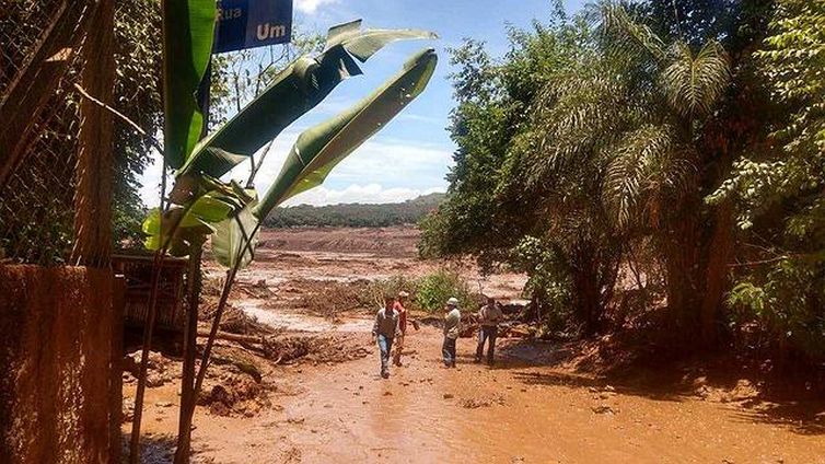 Rompimento Barragem Brumadinho - Divulga��o/Corpo de Bombeiros