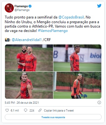 Flamengo e Athletico-PR disputam final da Copa Libertadores no