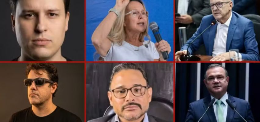 Seis candidatos disputam o Governo de Mato Grosso nas elei��es de 2026