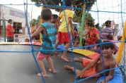 Solidariedade e alegria fizeram parte do Dia das Crian�as no Bairro Dr. F�bio I e II em Cuiab�.