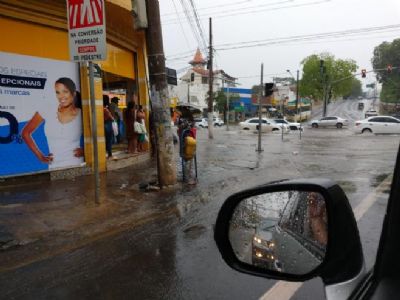 Chuva continua nos pr�ximos dias; Inmet faz alerta para todo Estado