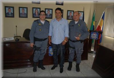 Troca de comando do nucleo de seguran�a de Acorizal