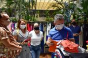 Primeira-dama lidera iniciativa com 2� Bazar Vem SER Mais Solid�rio