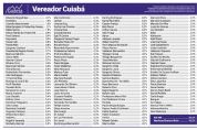 Treze vereadores e novatos s�o lembrados por eleitores em Cuiab�