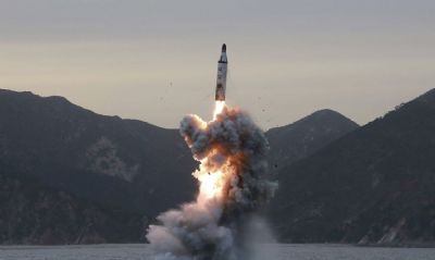 Coreia do Norte dispara primeiros proj�teis desde novembro