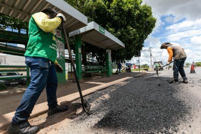 Avenidas de Cuiab� devem ter buracos tapados em 90 dias