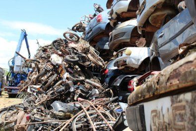 Detran recicla mais de 6 mil ve�culos