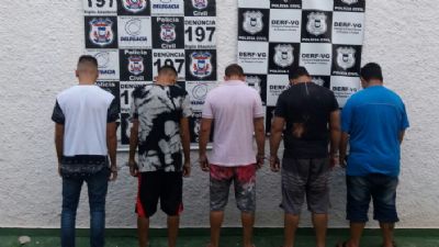 Pol�cia prende quadrilha que cometeu mais de 20 roubos e furtos