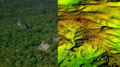 'Megal�pole' maia em plena selva � descoberta com nova tecnologia a laser