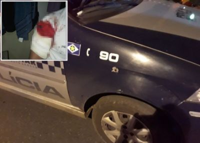 Policial � ferido e adolescente morre em troca de tiros em Cuiab�