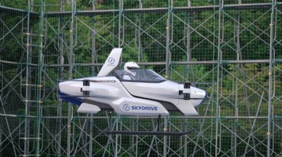 Com lan�amento previsto para 2023, carro voador japon�s tem sucesso em teste