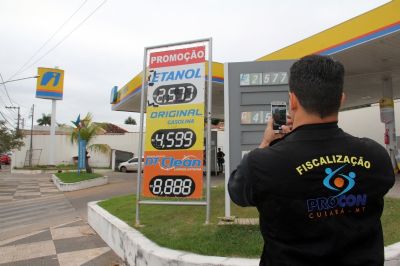 Procon Municipal notifica postos de combust�veis com irregularidades