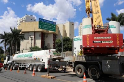 Prefeitura duplica capacidade do reservat�rio de oxig�nio hospitalar no S�o Benedito para evitar desabastecimento
