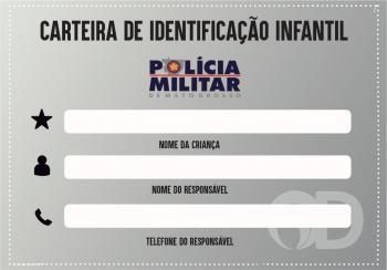 ​PM disponibiliza identifica��o para crian�as durante carnaval